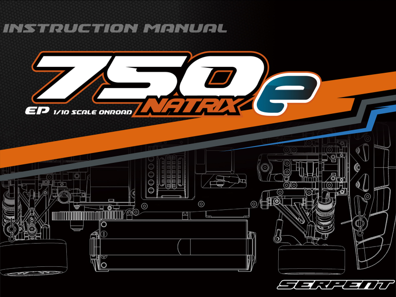 Natrix 750-e 1/10 4wd EP (SER804013)