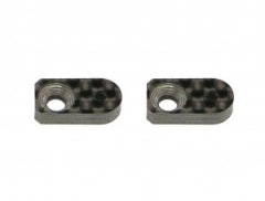Roll damper support -7mm carbon 4-X (2) (SER401717)