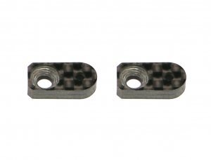 Roll damper support -7mm carbon 4-X (2) (SER401717)