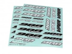 Decal sheet (2) S988  (SER903694)
