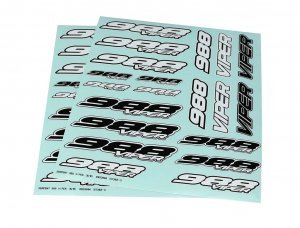 Decal sheet (2) S988  (SER903694)