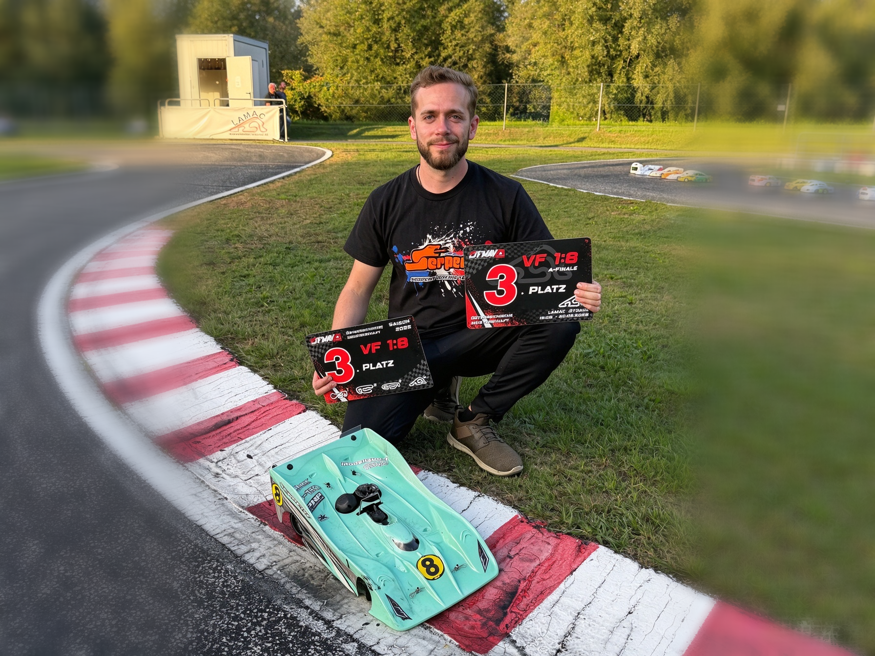 Manuel Trinko takes 3th place at the final Austrian championship race at  the  LAMAC track in St. Paul 
