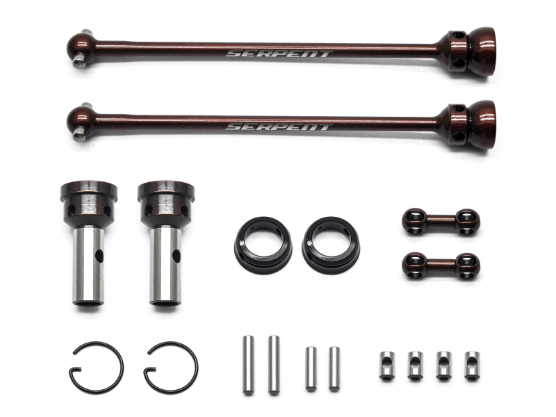 DJC driveshaft set 98mm (2) SRX8 (SER601373)