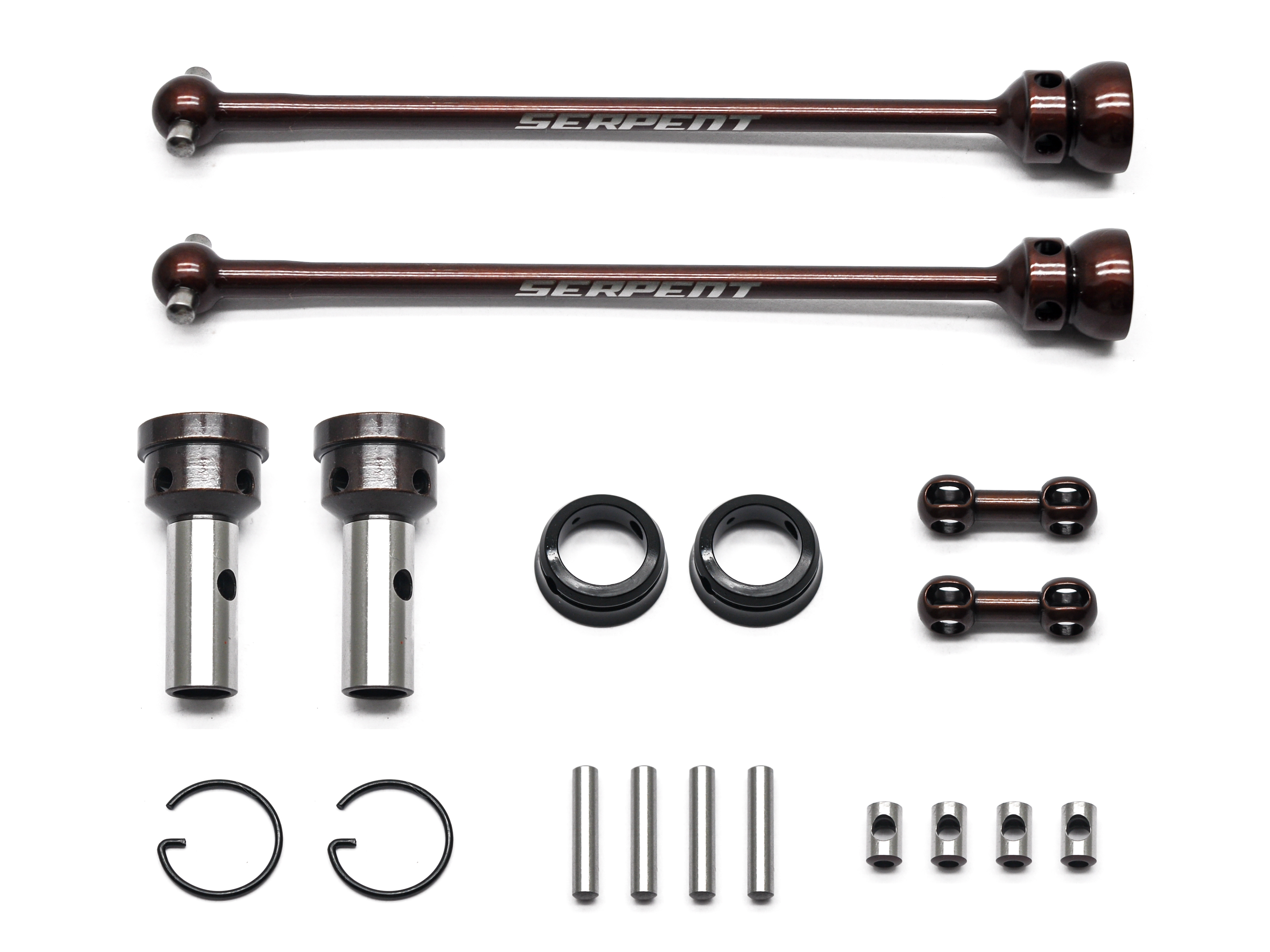DJC driveshaft set 98mm (2) SRX8 (SER601373),Parts