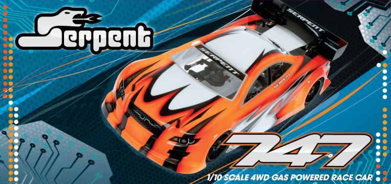 Serpent 747  1/10 scale 200mm (SER804005)