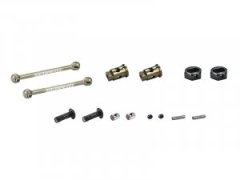 Wheelaxle set CVD alu 0mm V2 (2) (SER804446)