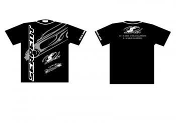 T-shirt Serpent Worlds black(SER190215)