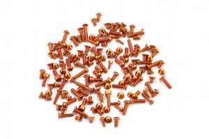 Screwset alu 4X orange (143) (SER401731)