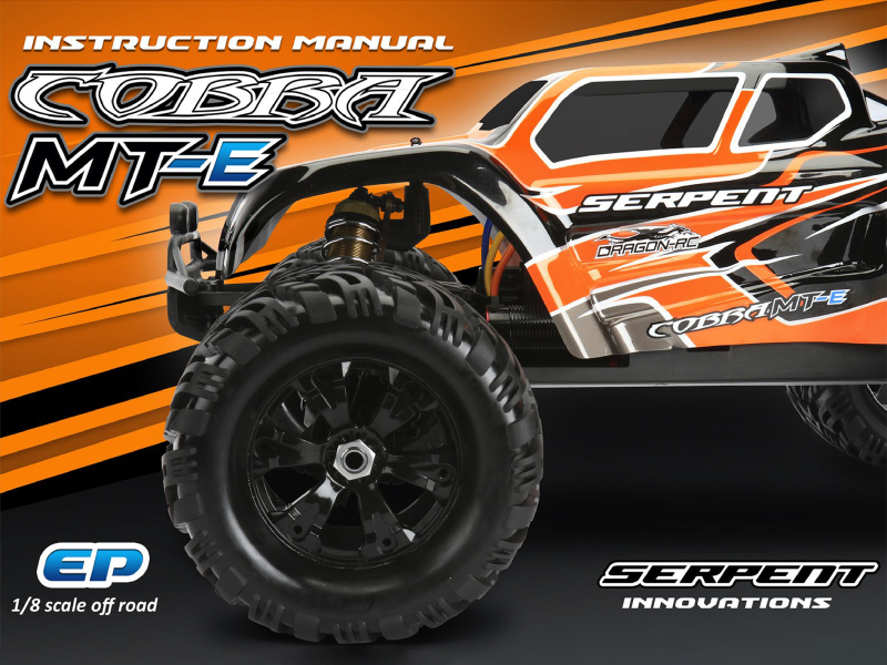 Cobra MT-e RTR 1/8 (SER600038)