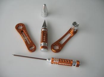 Toolset FOR ONROAD (17pcs) with Tools bag (SER190506)