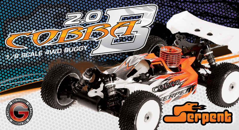 Cobra 811 Buggy 2.0 1/8 4wd buggy (SER600008)
