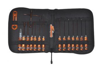 Toolset FOR ONROAD (17pcs) with Tools bag (SER190506)