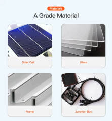 700W Solares Mono crystalline Solar Panel