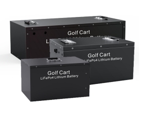 Golf cart lithium motor power components