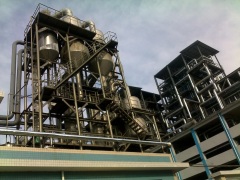 Multi-effect evaporation crystallization of zinc sulfate wastewater