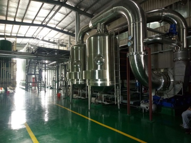 MVR multi-effect evaporation and concentration device