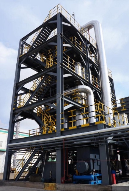 MVR tube falling film evaporator