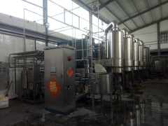 TVR multi-effect evaporation and concentration device