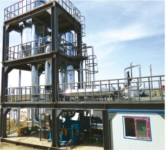 MVR tubular forced circulation evaporator