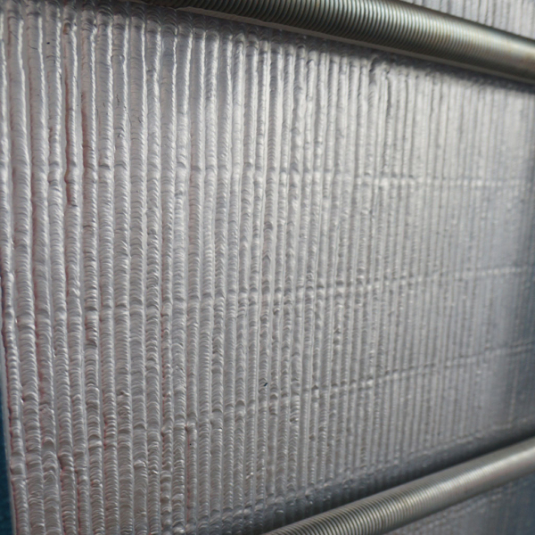 Fully Welded Plate Type Heat Exchanger WF45