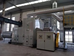 RTO thermal storage incineration device