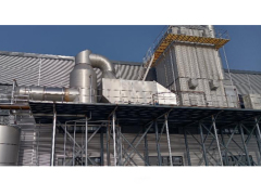 Textile printing and dyeing industry waste gas treatment