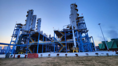 Transesterification dimethyl carbonate device