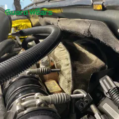 HIGH-PERFORMANCE TITANIUM WOVEN TURBO BLANKET - T6 TURBOS