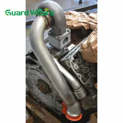 THREE-INCH EXTENDED-LENGTH 304 STAINLESS STEEL DOWN-PIPE