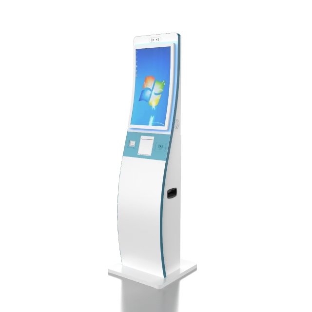 SS12 Curved Self Service Kiosk