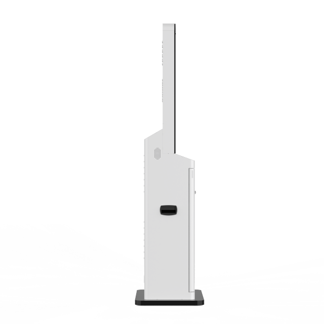 SS07 Hotel Self-Service Check-In Kiosk with Barcode Scanner
