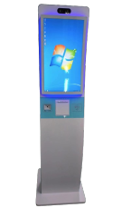 SS12 Curved Self Service Kiosk