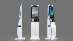SS12 Curved Self Service Kiosk