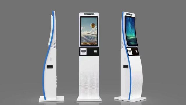 SS12 Curved Self Service Kiosk