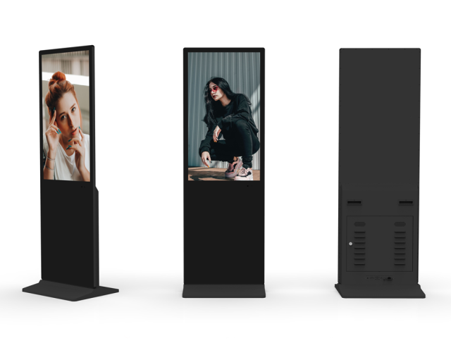 32 43 49 55 65 Inch Touch Screen Floor Standing Kiosk Totem LCD Advertising Display Digital Signage