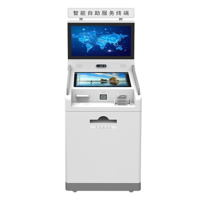 Interactive Hospital Kiosk for Registration and Printing | Health Card & Queue Management System