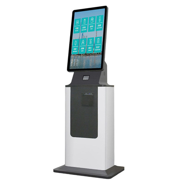 Floor Stand Hotel Automatic Payment Terminal Cash for Self Check-in, Card Reading & Report Printing | Hospital Self-Service Terminal