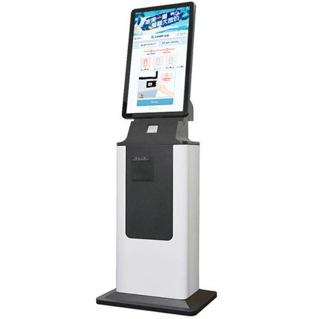 Floor Stand Hotel Automatic Payment Terminal Cash for Self Check-in, Card Reading & Report Printing | Hospital Self-Service Terminal