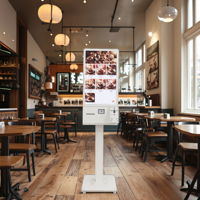 27" In-Cell Touch Self-Service Ordering Kiosk For LG Kiosk Alternative