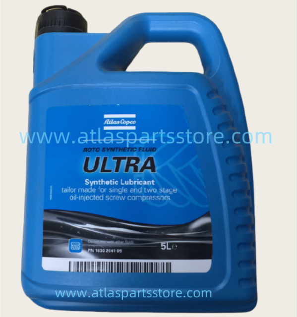 1630204105  Atlas Copco Air Compressor  Oil Synthetic Lubricant for Oil Injected Screw Compressors 5L  RS Ultra