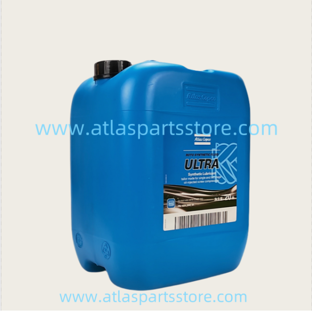 1630204120  Atlas Copco Air Compressor  Oil  Synthetic Lubricant for Oil Injected Screw Compressors 20L  RS Ultra