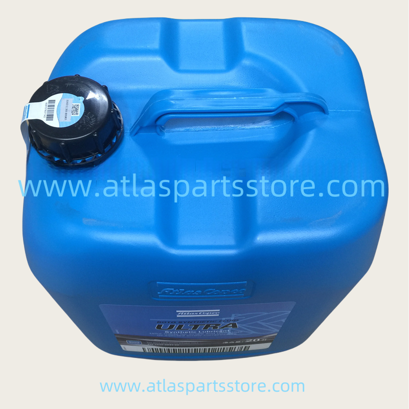 1630204120  Atlas Copco Air Compressor  Oil  Synthetic Lubricant for Oil Injected Screw Compressors 20L  RS Ultra