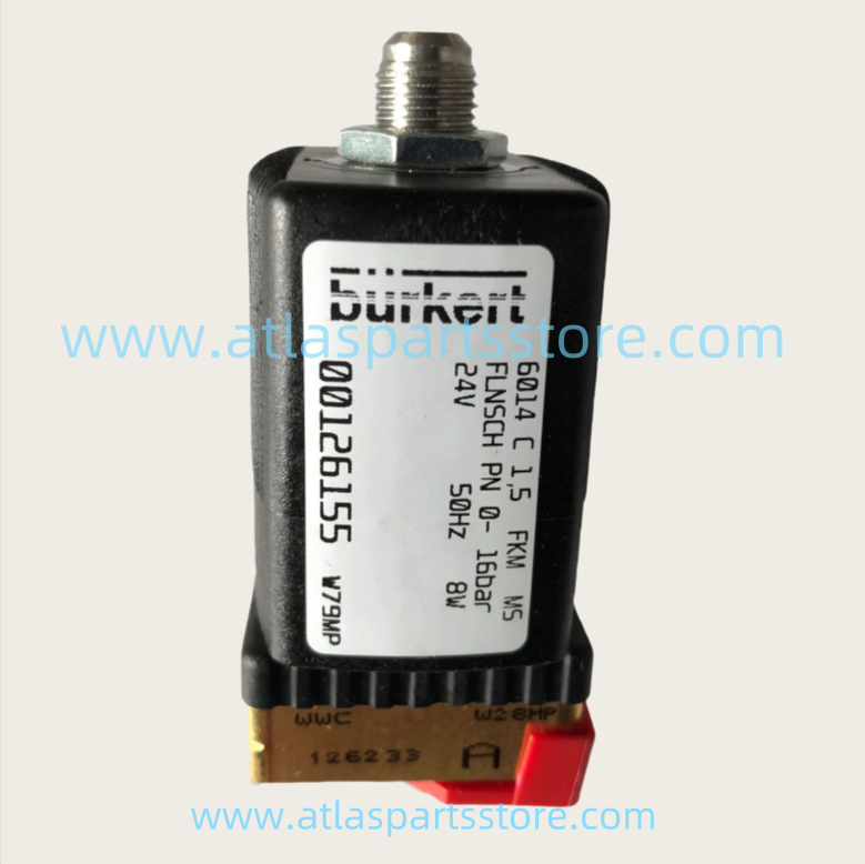 1089062110    Atlas Copco Air Compressor Parts  SOLENOID VALVE  24V  00126155