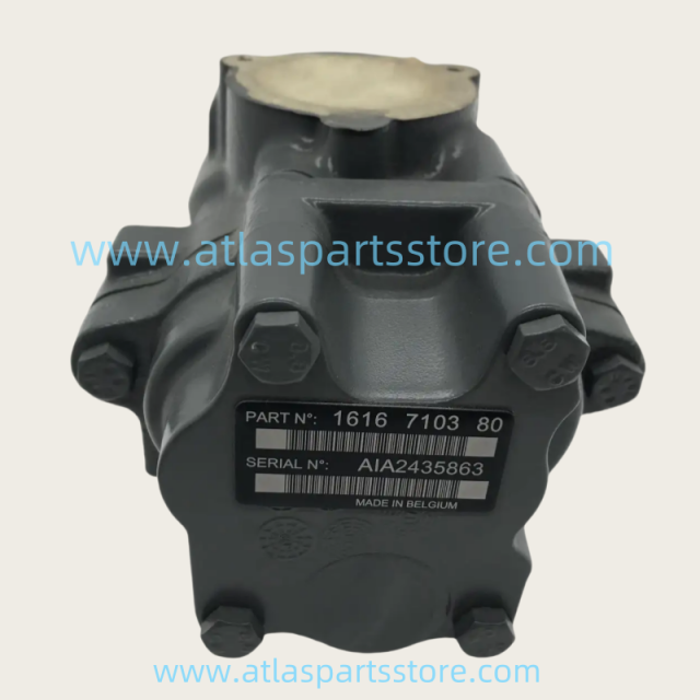 1616710390   Atlas Copco Genuine Original Parts  Screw Air Compressor Rotor Head Air End  For GX2-GX5