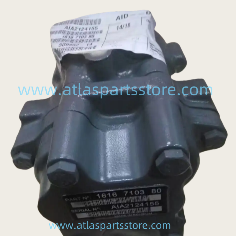 1616710390   Atlas Copco Genuine Original Parts  Screw Air Compressor Rotor Head Air End  For GX2-GX5