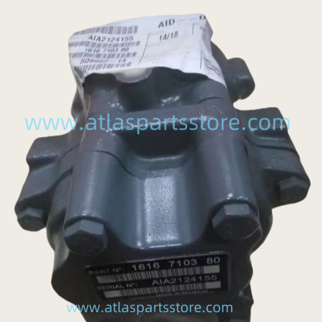 1616710390   Atlas Copco Genuine Original Parts  Screw Air Compressor Rotor Head Air End  For GX2-GX5