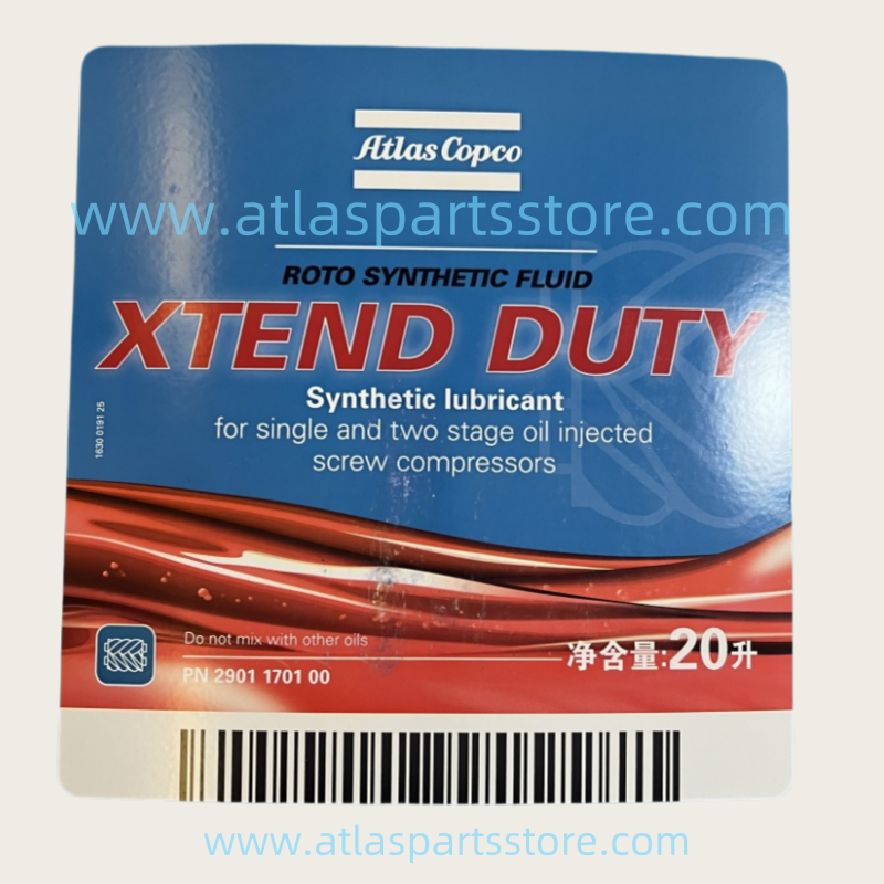 2901170100  Atlas Copco Air Compressor  Roto-xtend Duty Fluid oil 8000 hours GA250 rod air compressor