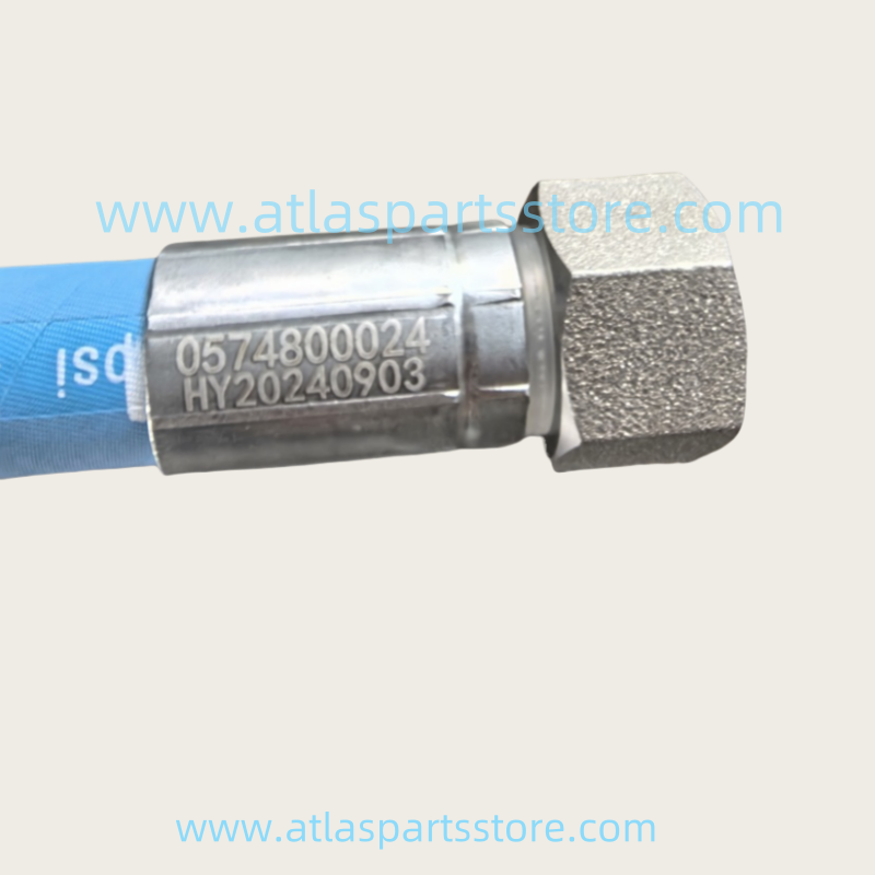 0574800024   Oil  Pipe or Hose  Assembly  or  Oil Hose for  Atlas Copco Screw  Air Compressor  parts