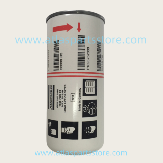1625752600=2903752600  Atlas Copco  Screw Air Compressor Spare Parts  Oil Filter  8000H