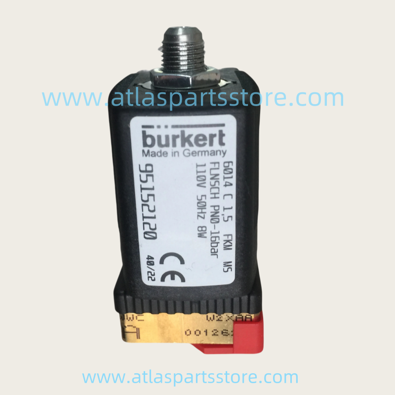 1089062120=1089062157  Atlas Copco Air Compressor  Parts  SOLENOID VALVE 110V50HZ（95152120）